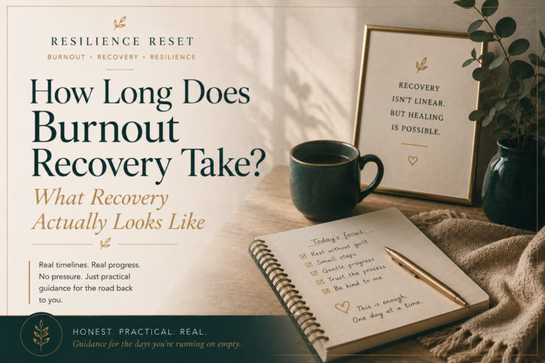 Now How Long Does Burnout Recovery Take? What Recovery Actually Looks Like