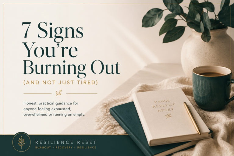7 Signs You Are Burning Out