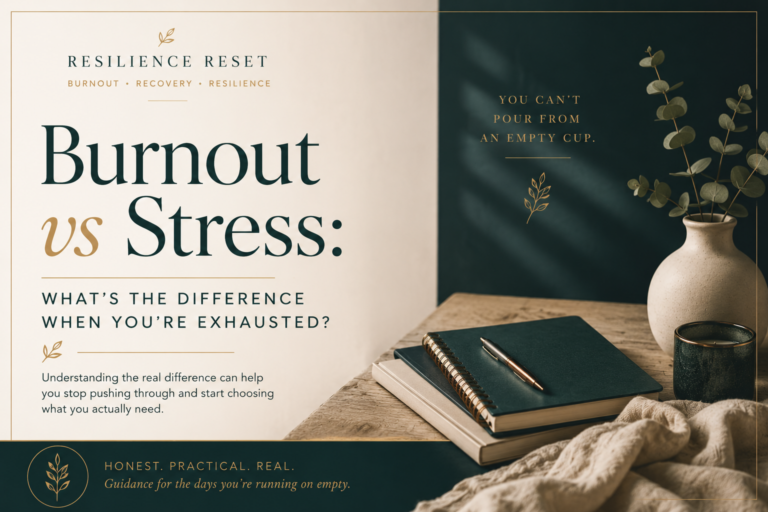 Burnout vs Stress: What’s the Difference When You’re Exhausted?