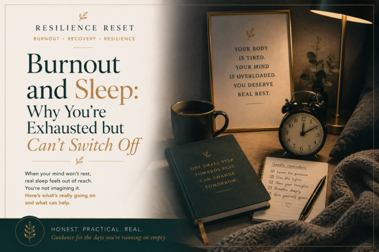 burnout and sleep